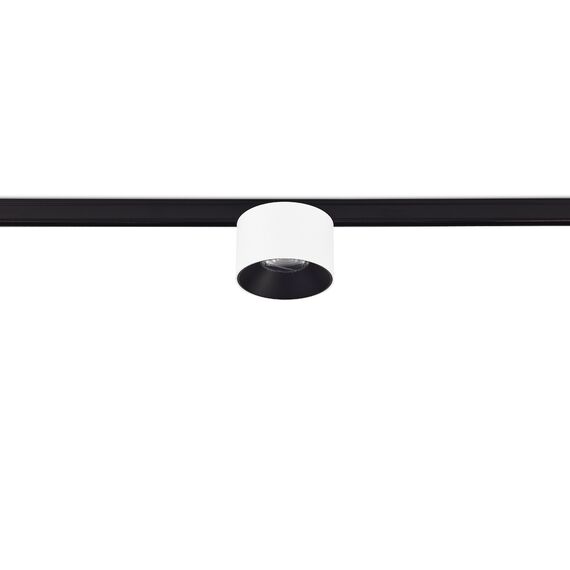 Donolux DL20733WW5WB Светильник для Slim Line Mini, NOLA, 5Вт, 3000К, корпус белый, кольцо черное, коннектор черный, изображение 3