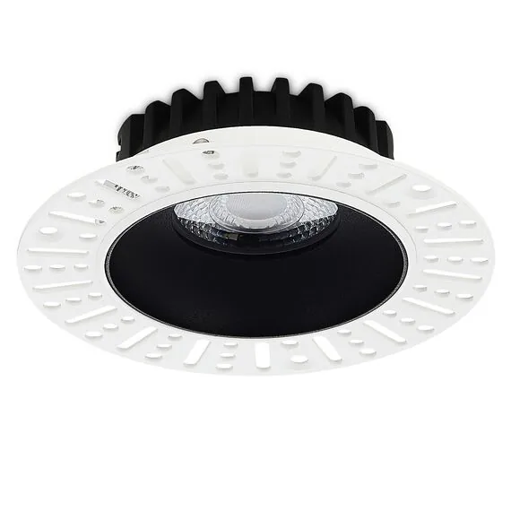 Donolux DL20762R10W1B Светильник встраиваемый CRATER, 10W, 876Lm, 3000K, D82хH40мм, IP20, черный, изображение 3