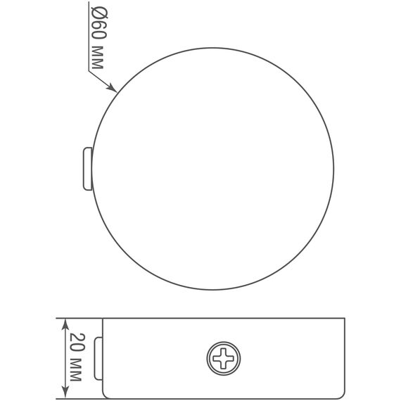 Donolux Base DL20751Brushed black Основание для бра CASCATA, D60xH25 мм, шлифованный черный, изображение 4