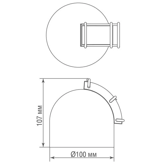 Donolux DL18964R12W1B Светильник для Sling System, INVERS, 12Вт, D100xH107 мм, черный, изображение 9