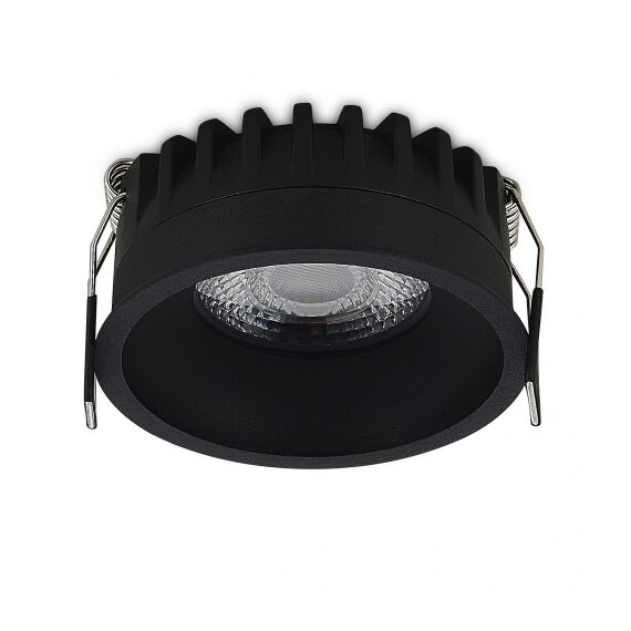 Donolux DL20761R10W1BDali Светильник встраиваемый CRATER, 10W, 923Lm, 3000K, D82хH40мм, IP20, черный