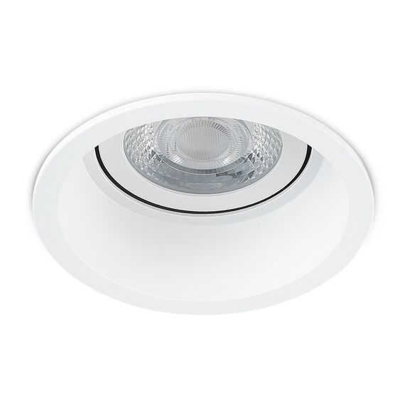 Donolux DL18901R12W1W50Triac Светильник встраиваемый, поворотный, диммируемый Triac, 12Вт, 3000К, 1150Лм,  D84*H63мм, IP20, белый, изображение 3