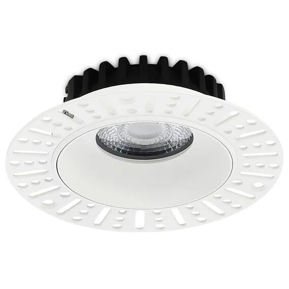 Donolux DL20762R10W1W Светильник встраиваемый CRATER, 10W, 896Lm, 3000K, D82хH40мм, IP20, белый, изображение 2