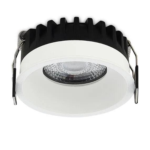 Donolux DL20761R10W1WTriac Светильник встраиваемый CRATER, 10W, 896Lm, 3000K, D82хH40мм, IP20, белый, изображение 3