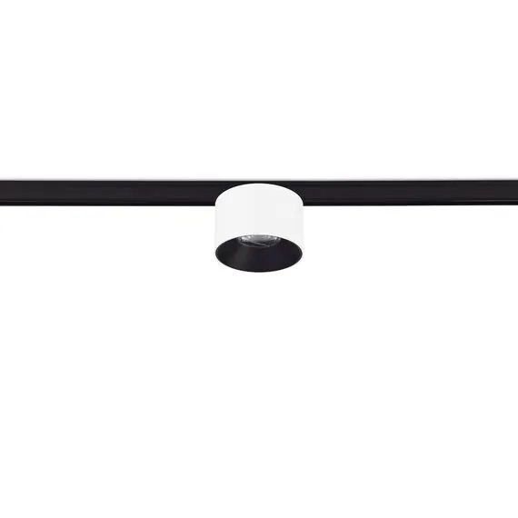 Donolux DL20733NW5WB Светильник для Slim Line Mini, NOLA, 5Вт, 4000К, корпус белый, кольцо черное, коннектор черный, изображение 2