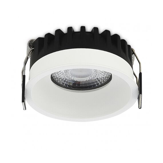 Donolux DL20761R10N1W Светильник встраиваемый CRATER, 10W, 931Lm, 4000K, D82хH40мм, IP44, белый