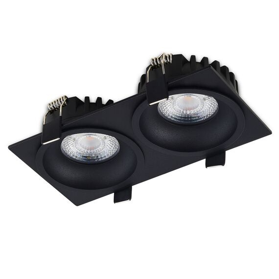 Donolux DL20761R10W1BDali Светильник встраиваемый CRATER, 10W, 923Lm, 3000K, D82хH40мм, IP20, черный, изображение 11