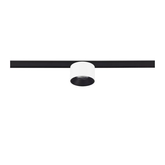 Donolux DL20733NW5WB Светильник для Slim Line Mini, NOLA, 5Вт, 4000К, корпус белый, кольцо черное, коннектор черный