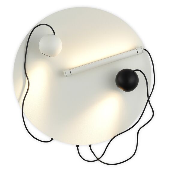 Donolux Base DL20791W300 Накладное основание, 20Вт (макс. 4 светильника), D300*W30мм, белый, изображение 6