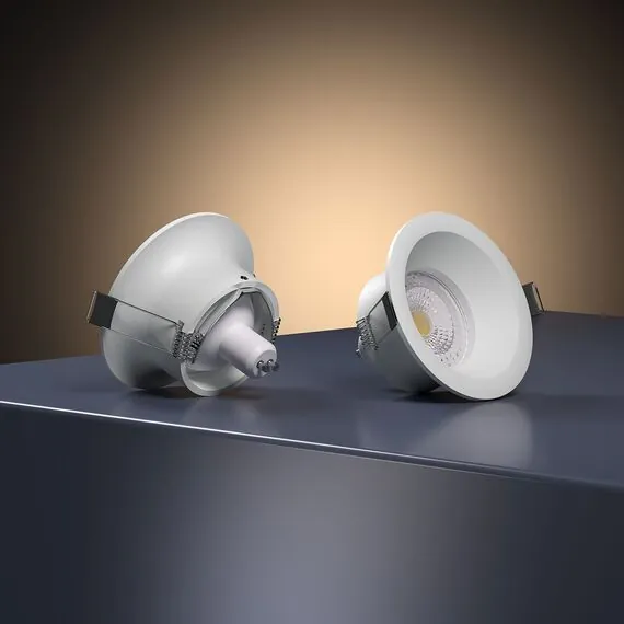 Elektrostandard a067712 25058/01 Светильник встраиваемый GU10 белый, изображение 3