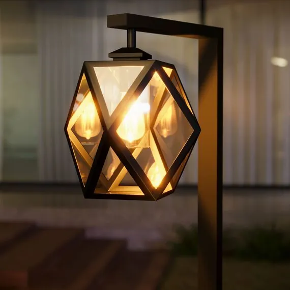 Elektrostandard a056235 35133/F Светильник садово-парковый Ambra F чёрный, изображение 4