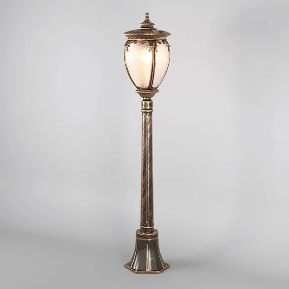 Elektrostandard a027998 GLYF-8024F Светильник садово-парковый черное золото