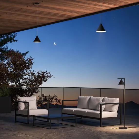 Elektrostandard a068472 35184/H Светильник садово-парковый Bevel черный, изображение 2