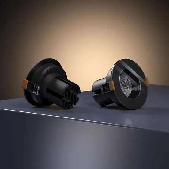 Elektrostandard a066136 25096/LED Светильник встраиваемый светодиодный черный, изображение 3