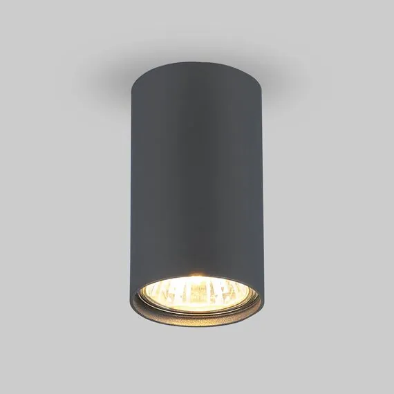 Elektrostandard a038615 1081 GU10 Светильник накладной GR графит (5256)