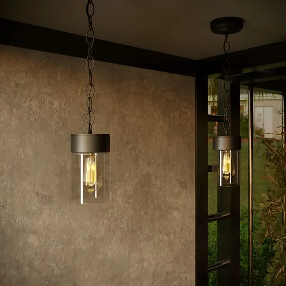 Elektrostandard a062519 35085/H/ Светильник садово-парковый Atrani черный, изображение 3