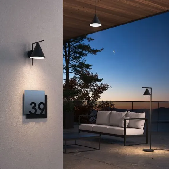 Elektrostandard a068471 35184/D Светильник садово-парковый Bevel черный, изображение 2