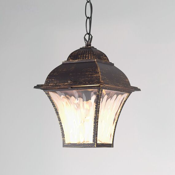 Elektrostandard a043115 GL 1009H Светильник садово-парковый Apus H черное золото (GL 1009H), изображение 2