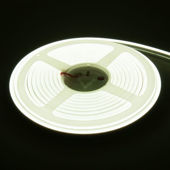 Elektrostandard a056260 24V 10W 120Led 2835 IP65 Гибкий неон 120Led 10W IP65 6500K с боковым свечением холодный белый, 5 м, изображение 2