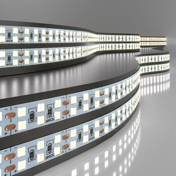 Elektrostandard a061091 Лента светодиодная 240LED 18W IP20 двухрядная 6500К холодный белый (2835 24V 240Led 18W IP20)