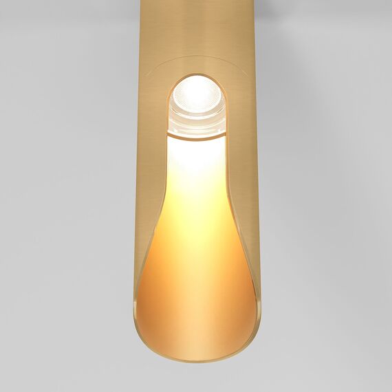 Elektrostandard a068290 25113/LED 7W 4000K Светильник потолочный светодиодный латунь, изображение 2