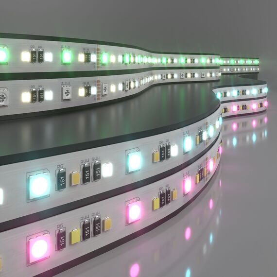Elektrostandard a053707 5050+2835+2835 90Led 16W IP20 RGBWW Лента светодиодная 90Led 16W IP20 MIX RGB 3300/6500 теплый белыйхолодный белый, изображение 2