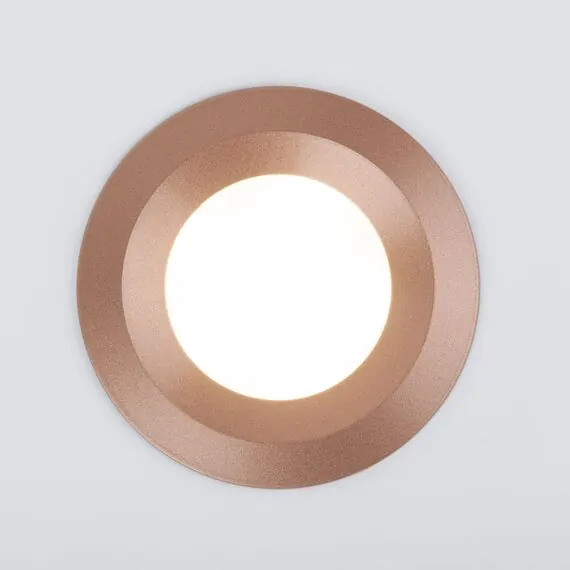 Elektrostandard a053333 110 MR16/ Светильник встраиваемый золотой, изображение 4