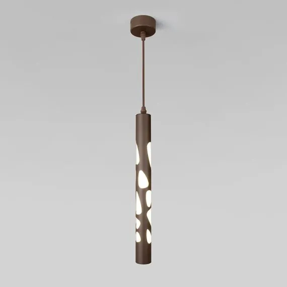 Elektrostandard a044558 DLR037 12W 4200K Подвсеной светодиодный светильник кофейный