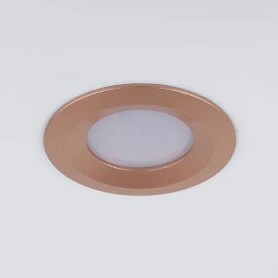 Elektrostandard a053333 110 MR16/ Светильник встраиваемый золотой, изображение 3