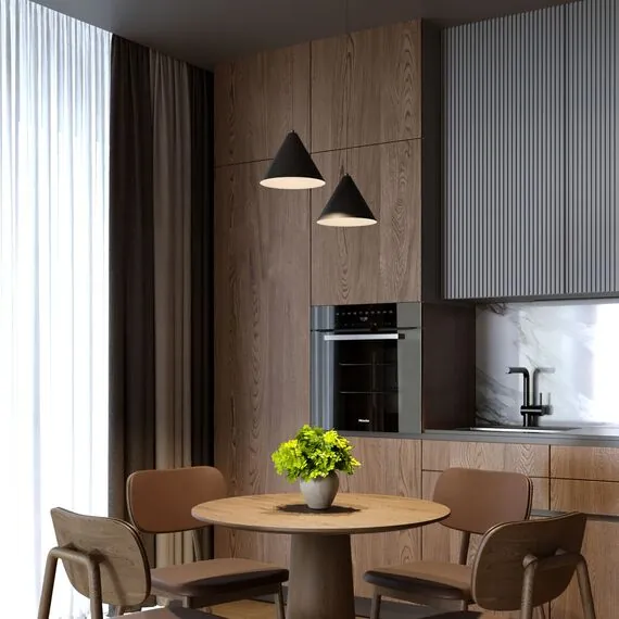 Elektrostandard a069333 50316 LED 13W 4000K Светильник Подвсеной светодиодный черный, изображение 4