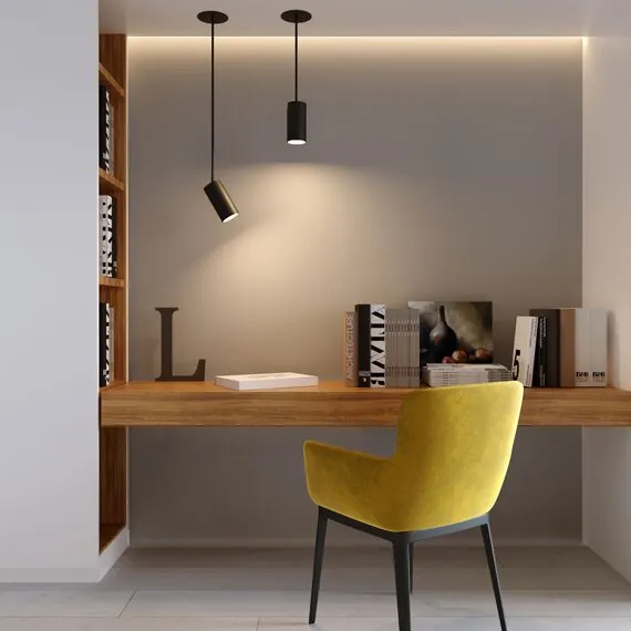 Elektrostandard a061483 Drop 8W Подвсеной светодиодный светильник черный (50222 LED), изображение 2