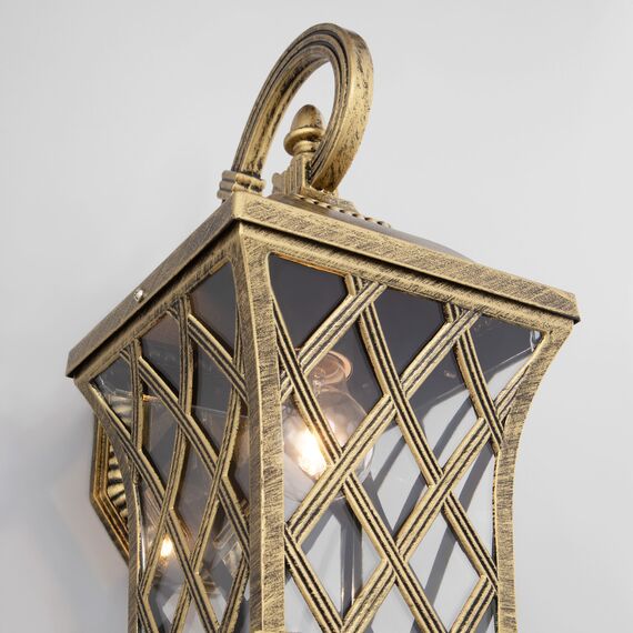 Elektrostandard a025295 Cassiopeya D Светильник садово-парковый черное золото, изображение 3