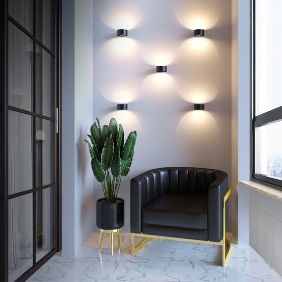 Elektrostandard a053073 MRL LED 1045 Светильник настенный светодиодный Coneto LED чёрный, изображение 2