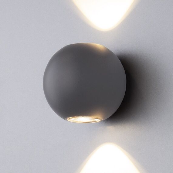 Elektrostandard a038538 1566 TECHNO LED Светильник садово-парковый со светодиодами DIVER серый