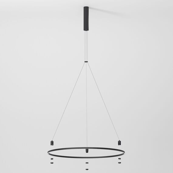 Elektrostandard a065428 85138/00 Шинопровод с тросовыми креплениями Round (черный) (800?) Esthetic Magnetic, изображение 3