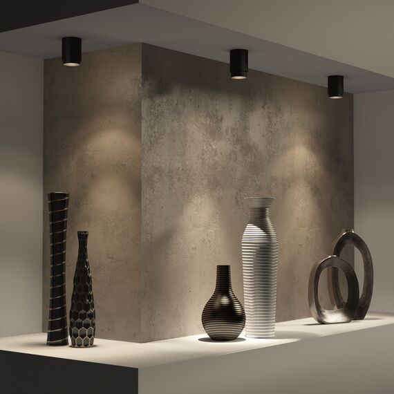 Elektrostandard a062384 Светильник потолочный светодиодный Cors 10W (25032/LED) чёрный, изображение 3