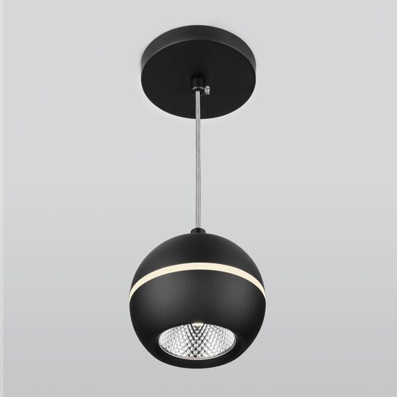 Elektrostandard a047775 DLS023 Подвсеной светодиодный светильник черный, изображение 3