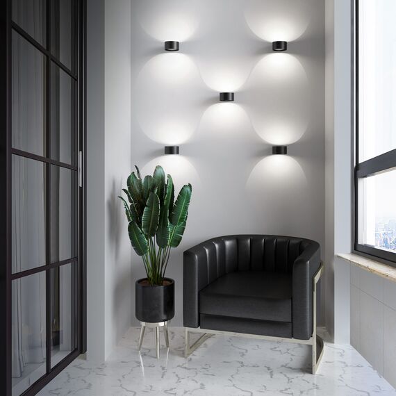 Elektrostandard a063684 MRL LED 1045 Светильник настенный светодиодный Coneto LED черный 4000К, изображение 2