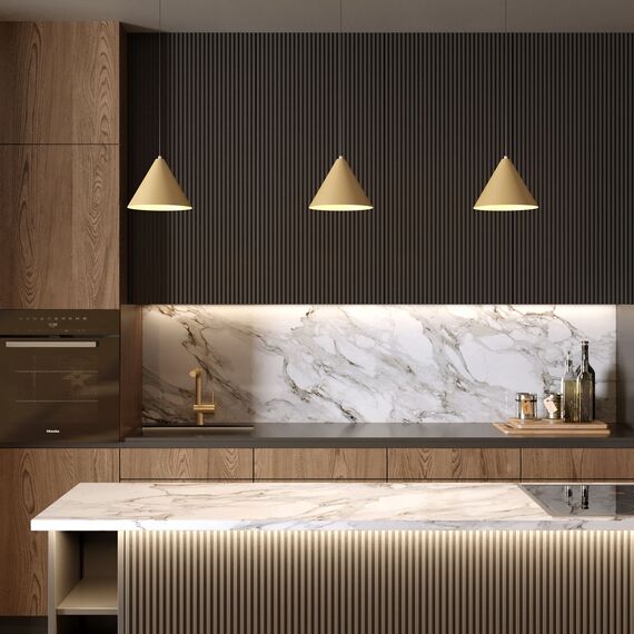 Elektrostandard a069335 50316 LED 13W 4000K Светильник Подвсеной светодиодный золотой, изображение 4