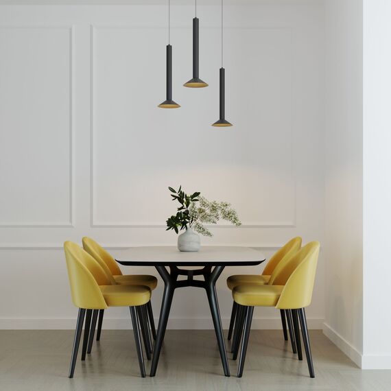 Elektrostandard a068826 50315 LED 7W 3000 K Светильник подвесной светодиодный графит, изображение 3