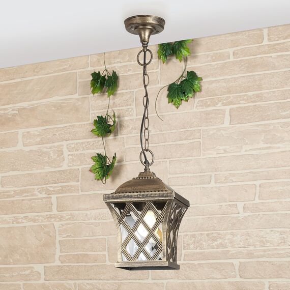 Elektrostandard a025297 Cassiopeya H Светильник садово-парковый черное золото, изображение 2