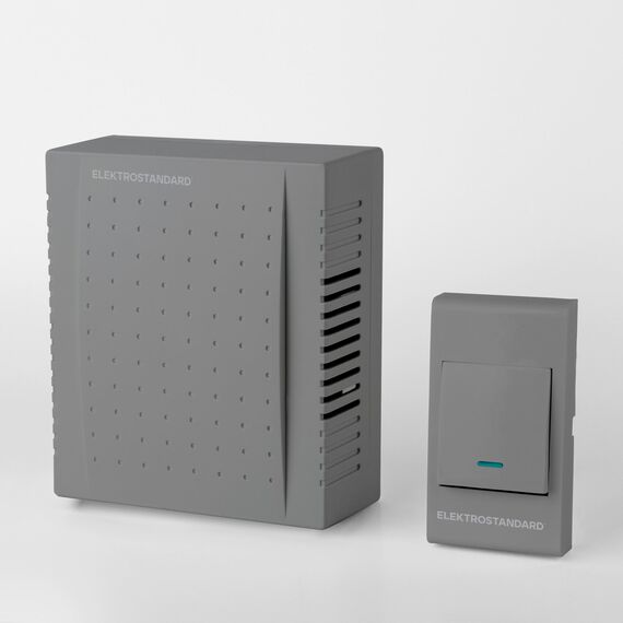 Elektrostandard a055433 DBQ26M WM 1M IP44 звонок электрический бытовой (дверной) Серый