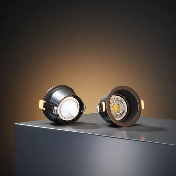 Elektrostandard a064263 25008/01 Светильник встраиваемый GU10 чёрный, изображение 4