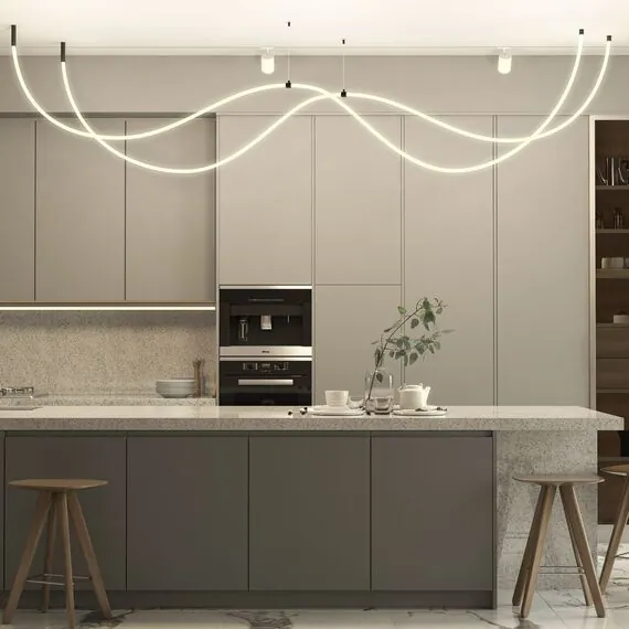 Elektrostandard a065973 Гибкий неон 336Led 12W IP20 3000K Full light круглый теплый белый, 5 м (24V 12W 336Led 2835 IP20), изображение 3