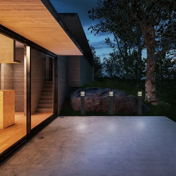 Elektrostandard a035095 1550 TECHNO Светильник садово-парковый черный, изображение 5