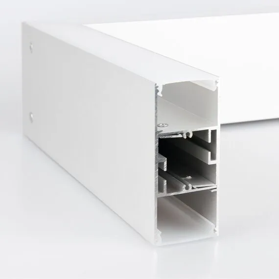 Elektrostandard a041477 101-100-40-78 Линейный светодиодный накладной двусторонний светильник 78см 30W 3000K матовое серебро, изображение 3