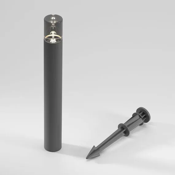 Elektrostandard a066037 35166/F Светильник садово-парковый Hidden серый, изображение 2