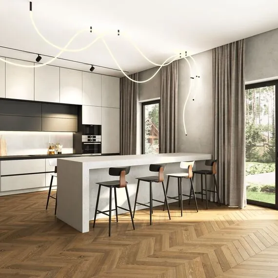 Elektrostandard a065973 Гибкий неон 336Led 12W IP20 3000K Full light круглый теплый белый, 5 м (24V 12W 336Led 2835 IP20), изображение 4