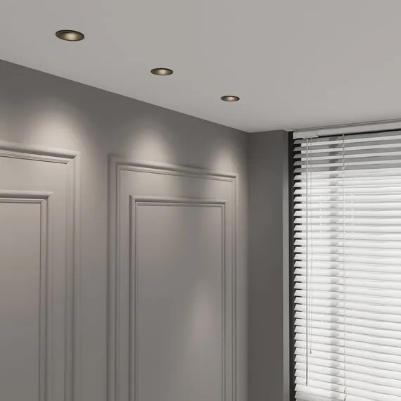 Elektrostandard a064263 25008/01 Светильник встраиваемый GU10 чёрный, изображение 6