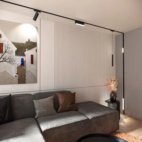 Elektrostandard a063691 Flat Magnetic Трековый светильник 5W 4000K Vision (чёрный) 85087/01, изображение 4